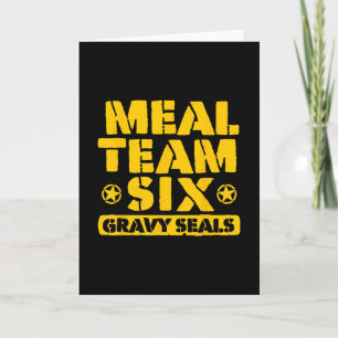 Tarjeta Salsa de Meal Team Six 