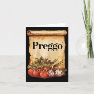 Tarjeta Salsa Preggo Traje Divertido para Embarazadas Anun