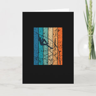 Tarjeta Salto con Pértiga Retro