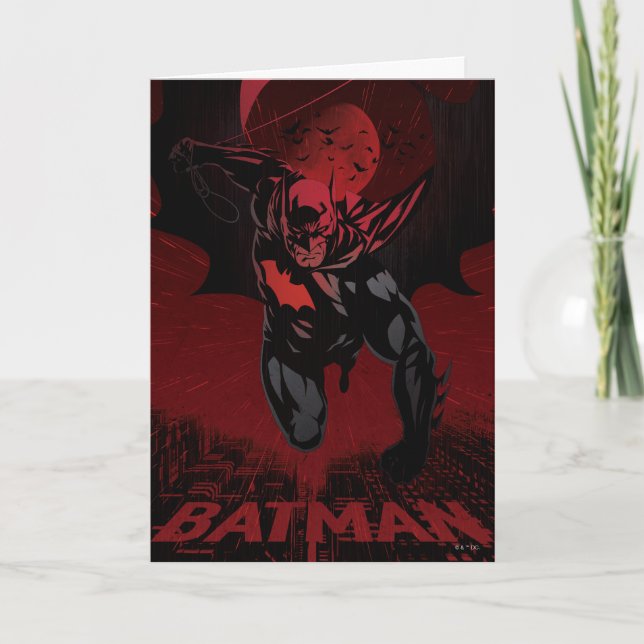 Tarjeta Salto de Batman Crimson (Anverso)