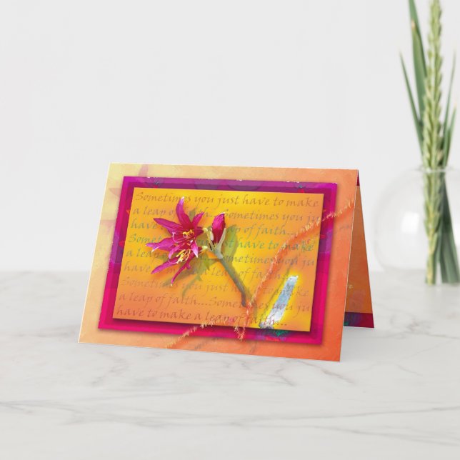 Tarjeta Salto de la fe (Anverso)