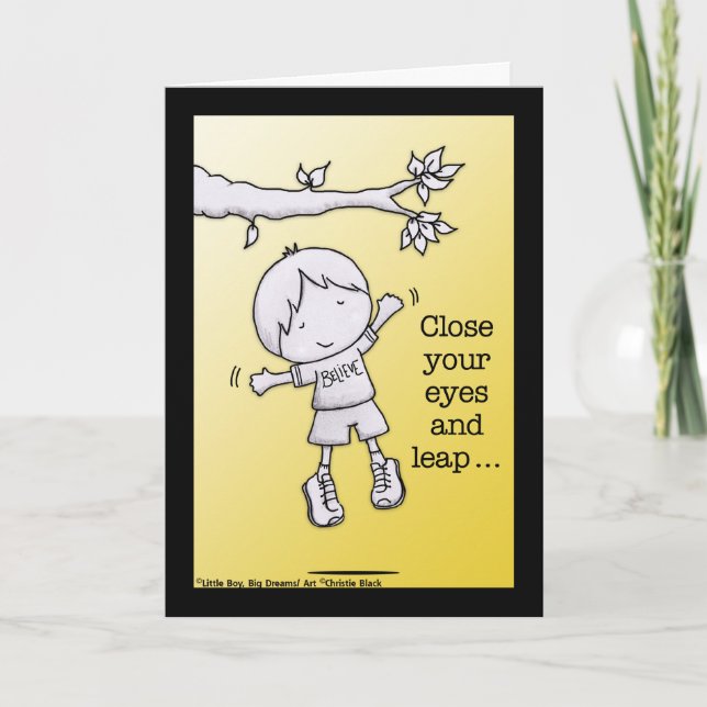 Tarjeta Salto de la fe (Anverso)