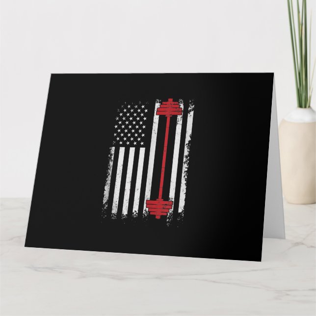 Tarjeta Salto de peso de los regalos planos de entrenamien (Anverso)