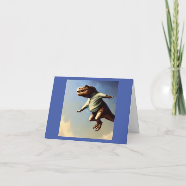 Tarjeta Salto de T Rex (Anverso)