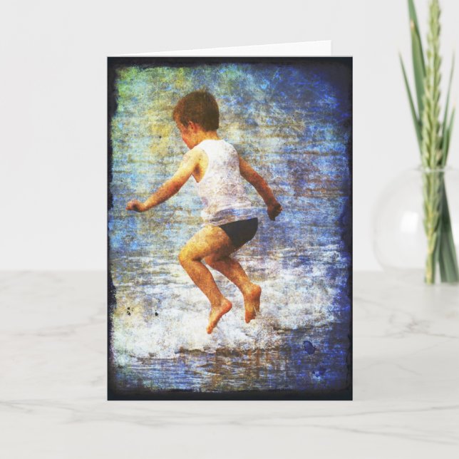 Tarjeta Salto En Ondas (Anverso)