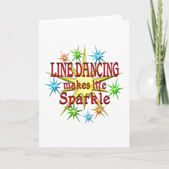 Tarjeta Saltos de baile de línea (Anverso)