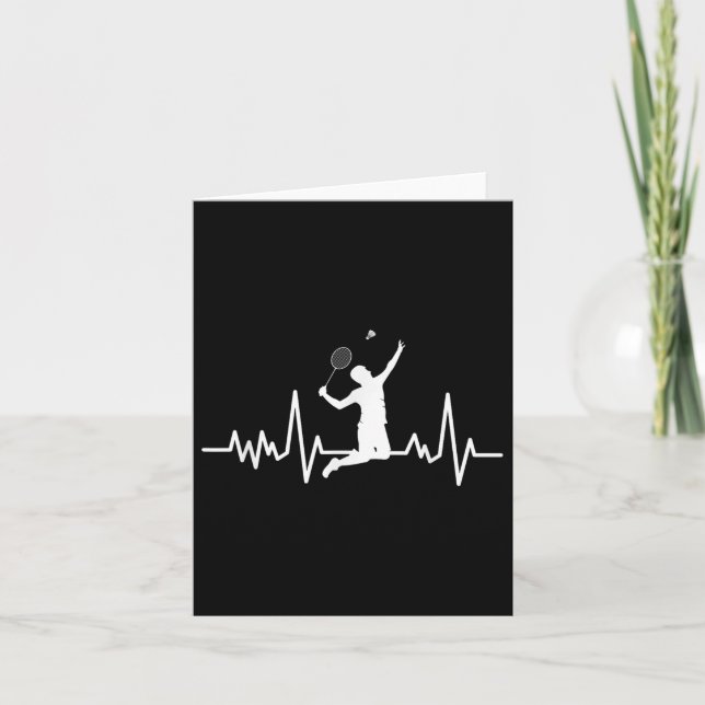 Tarjeta Saltos del transbordador Badminton (Anverso)