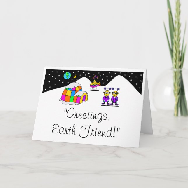 TARJETA ¡SALUD, AMIGO DE LA TIERRA! (Anverso)