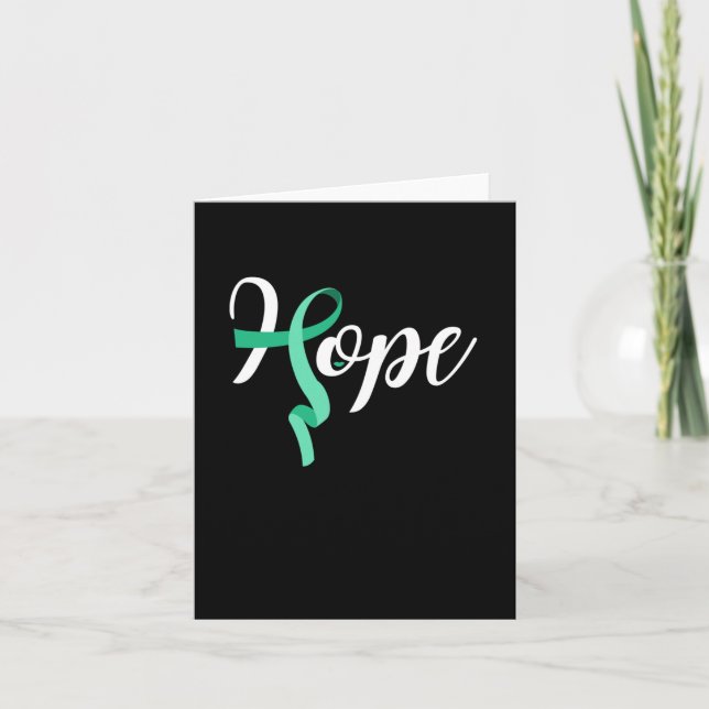 Tarjeta Salud Mental Esperanza - Salud Mental Cinta Verde  (Anverso)