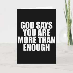 Tarjeta Salud Mental Femenina Motivacional Dios Dice Que T