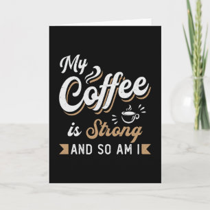 Tarjeta Salud Mental Mi café es un regalo de conciencia fu