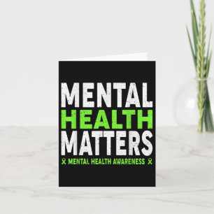 Tarjeta Salud Mental S Concienciación Sobre La Salud Menta