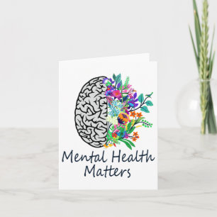 Tarjeta Salud Mental S Enfermedades Cerebrales Aviso De Sa