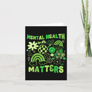 Tarjeta Salud Mental S Groovy Awaren De Salud Mental Flora