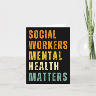 Tarjeta Salud Mental S Para Los Trabajadores Sociales Insp