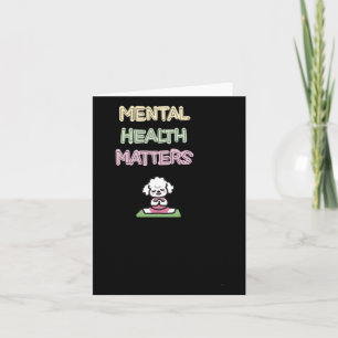 Tarjeta Salud Mental S Pegatina 36
