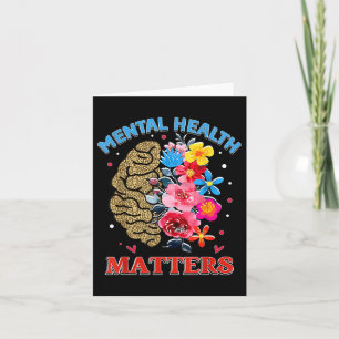 Tarjeta Salud Mental S Sensibilización Sobre La Depresión 