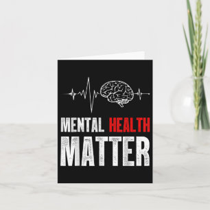Tarjeta Salud Mental Sensibilización sobre problemas de ce