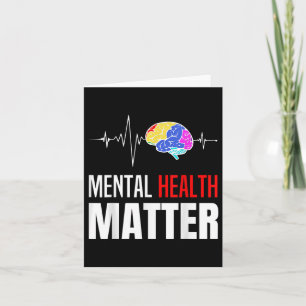 Tarjeta Salud Mental Sensibilización sobre problemas del c