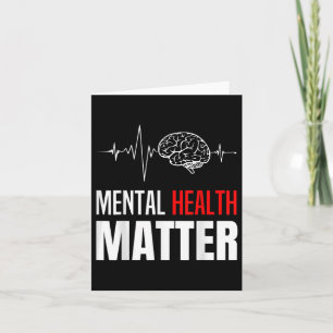Tarjeta Salud Mental Sensibilización sobre problemas del c