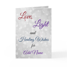 Saludo a los deseos de curación de Get Well