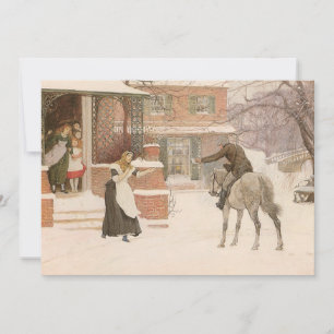 Tarjeta Saludo al cartero de Robert Walker Macbeth