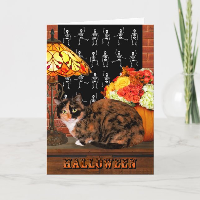 Tarjeta Saludo "Bijou En Halloween" (Anverso)