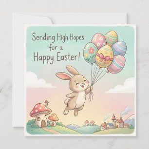 Tarjeta Saludo caprichoso de Feliz Pascua