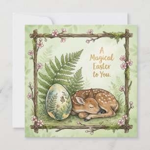 Tarjeta Saludo caprichoso de Feliz Pascua