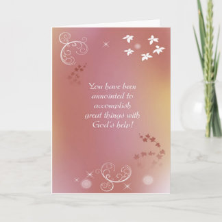 Tarjeta Saludo cristiano de la amistad