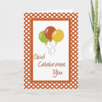 Saludo cristiano del cumpleaños