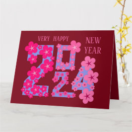 TARJETA SALUDO DE AÑO NUEVO 2024 PARA CUALQUIERA