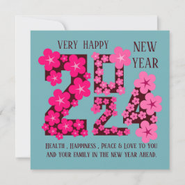 TARJETA SALUDO DE AÑO NUEVO 2024 PARA CUALQUIERA