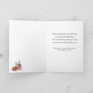 Tarjeta Saludo de Año Nuevo personalizado en Nueva York