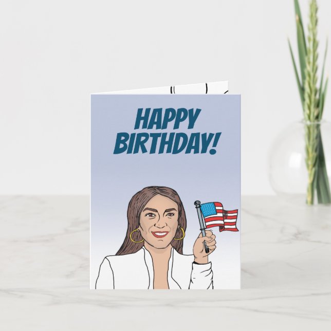 Tarjeta Saludo de AOC (Anverso)