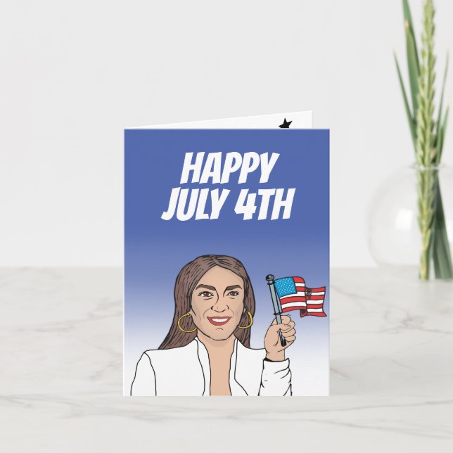 Tarjeta Saludo de AOC (Anverso)