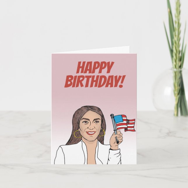 Tarjeta Saludo de AOC (Anverso)