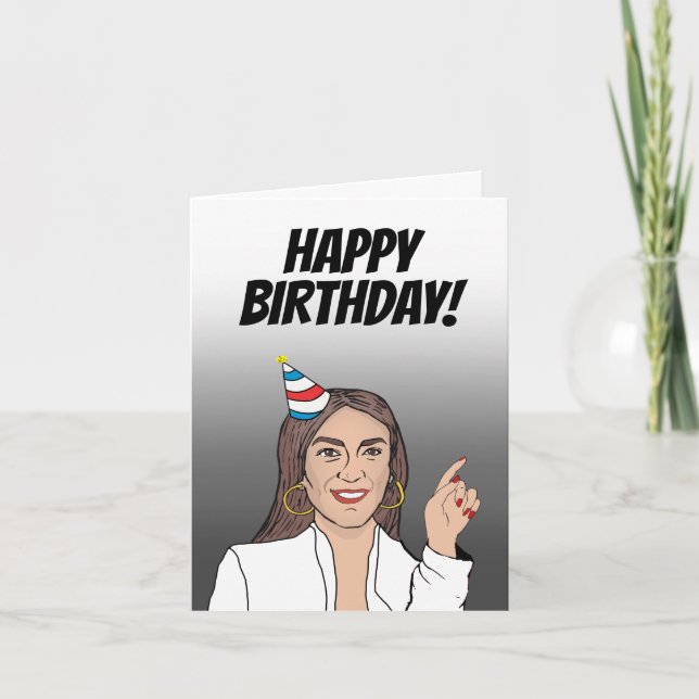 Tarjeta Saludo de AOC (Anverso)