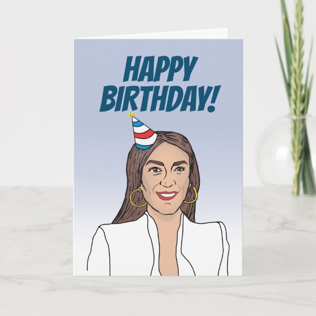 Tarjeta Saludo de AOC (Anverso)