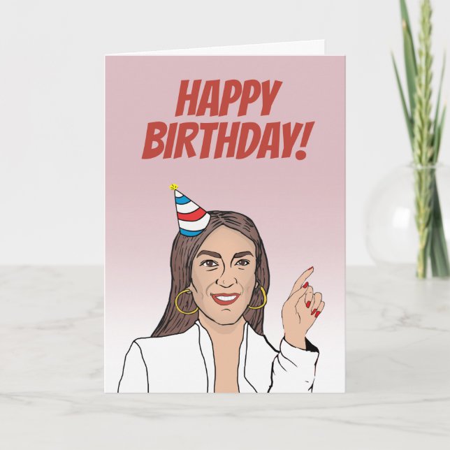 Tarjeta Saludo de AOC (Anverso)