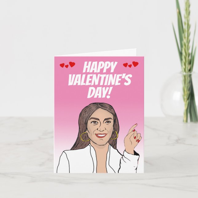Tarjeta Saludo de AOC (Anverso)