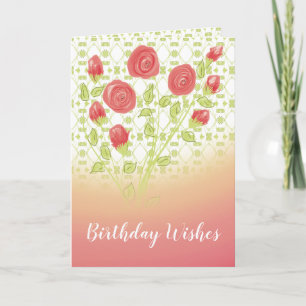 Tarjeta Saludo de cumpleaños de Super Bonito