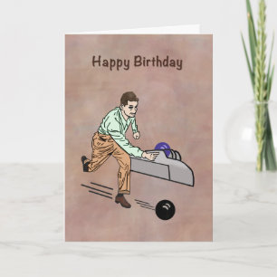Tarjeta Saludo de cumpleaños para Golfer, Personalizable