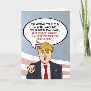 Tarjeta Saludo de cumpleaños político