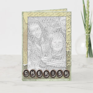 Tarjeta Saludo de fotos del patrimonio cultural