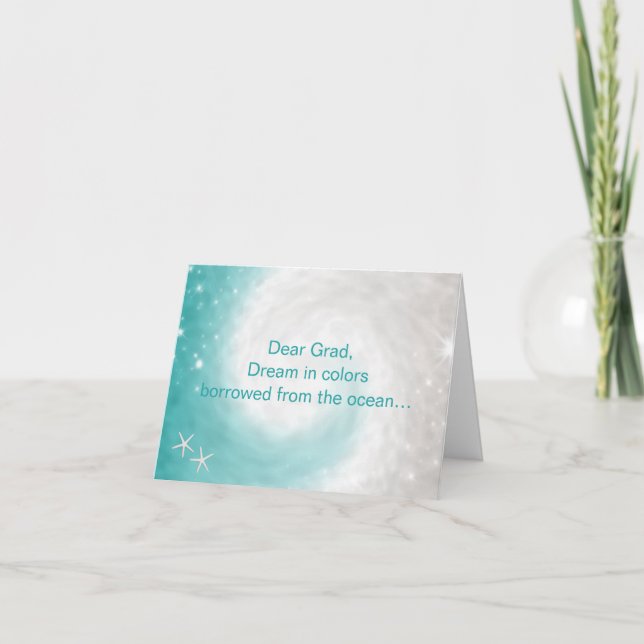 Tarjeta Saludo de graduación (Anverso)