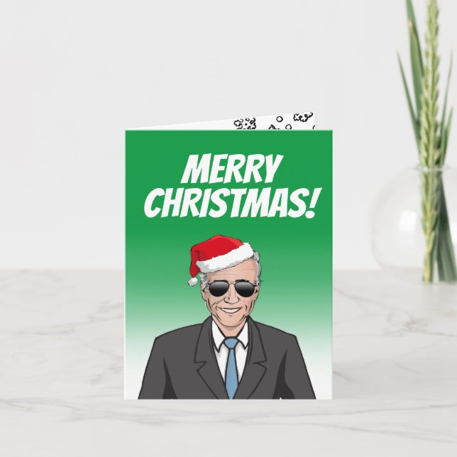 Tarjeta Saludo de Joe Biden (Anverso)
