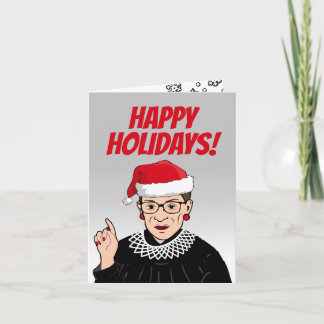 Tarjeta Saludo de Navidad RBG