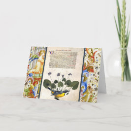 Tarjeta Saludo de reflexiones iluminadas