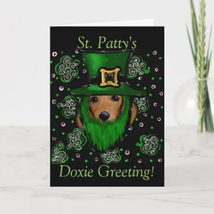 Tarjeta Saludo de San Patty Doxie